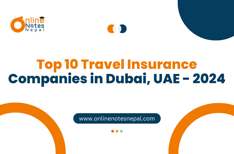 Top 10 Travel Insurance Companies in Dubai, UAE - 2024